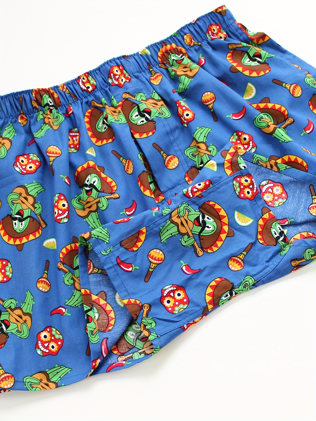 SpongeBob SquarePants Huge Smile Boxer Briefs, Multicolor, Small