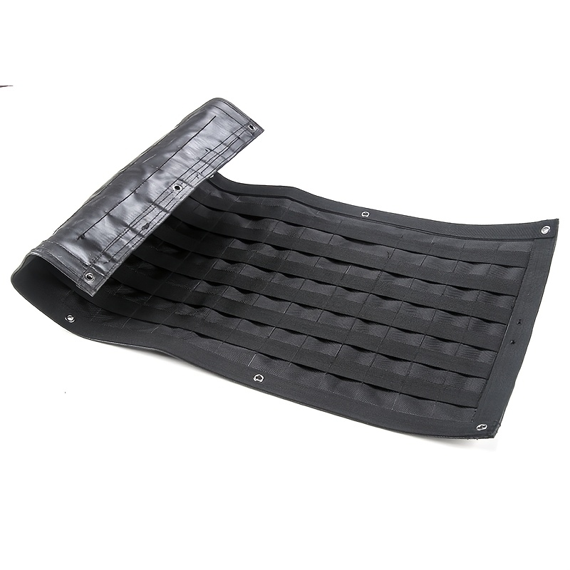 TEMU Tailgate Storage Bag Interior Storage Trunk Storage Bag Universal Cargo Organizer For Jk Tailgate Molle Panel