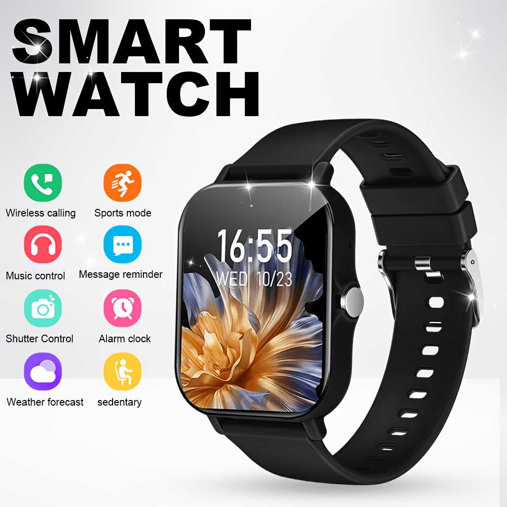 Image of 2026 New Smartwatch, Stylish And Sporty Design For Men And Women, Usb Charging, Call/answer Calls, Halloween And Christmas Fun Gift, Unique Holiday Present