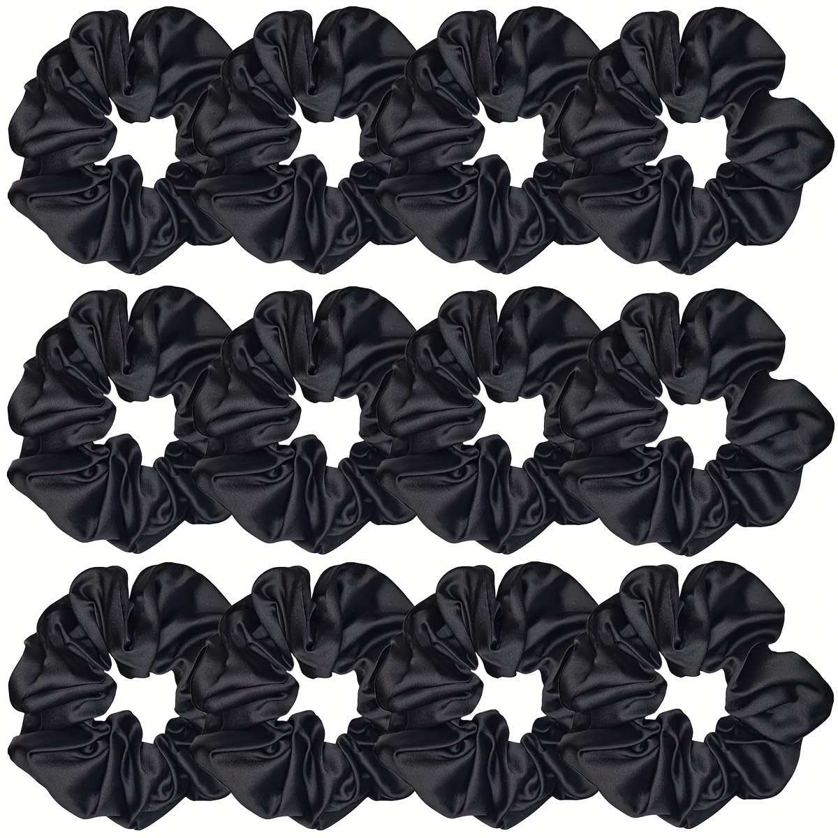 TEMU 12 pezzi di eleganti cerchietti - Cerchietti in nylon ed elastico, adatti come piccoli regali per donne, quotidiani e formali - Accessori per