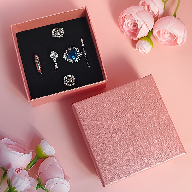 36pcs new stylish high end jewelry box   displaying necklaces pendants earrings rings studs and earrings ideal gift packaging for proposals weddings anniversaries   birthdays or mothers day presents Product details 1