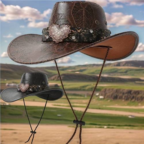 imagem do item 1 de em metal de , de cowboy, de cetim casual, elegante e adequado para viagens, festas, festas temáticas de cowboy do e uso diário
