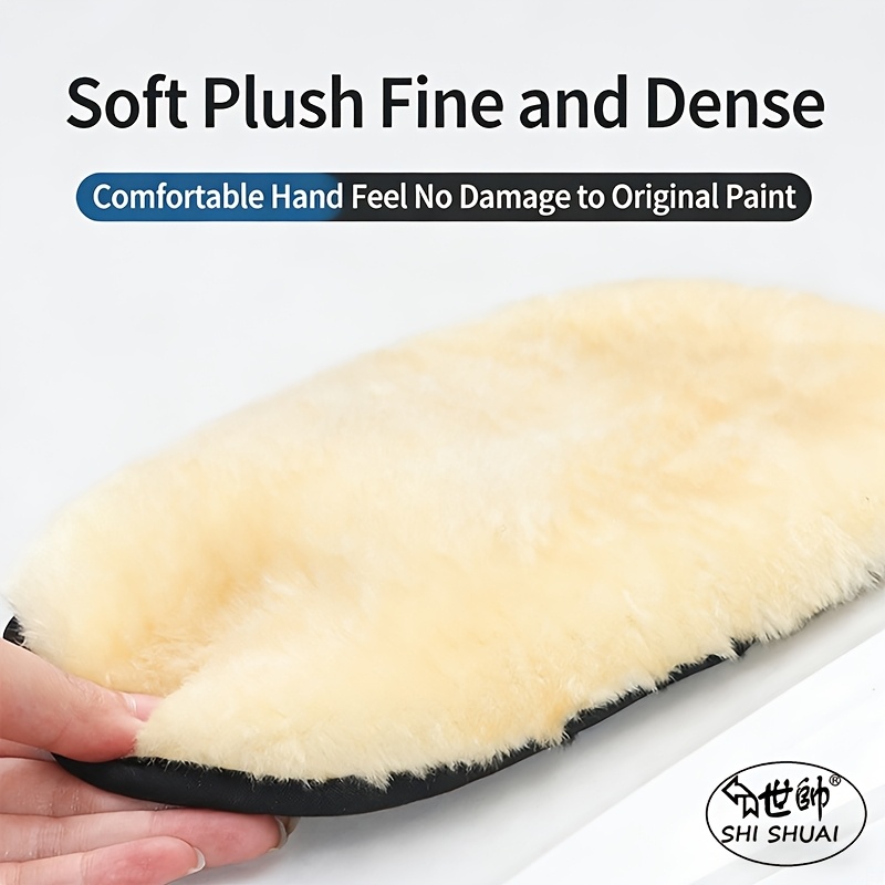 shi   1 2pcs soft ultra fine microfiber car cleaning gloves featuring a plush lining   dusting wiping and polishing an essential for car maintenance car cleaning additions soft microfiber car cleaning gloves