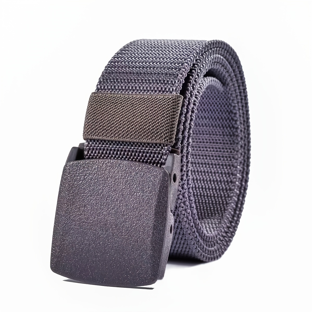 Image of Nylon Belt For Men And Women, Anti Allergic Cloth Belt, Casual Belt, Smooth Nylon Belt, Pants Belt, Youth Student Leisure