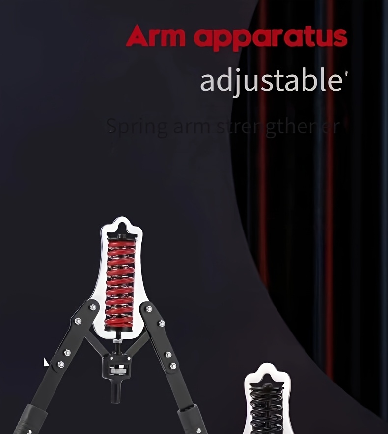 (1pc)Adjustable Hydraulic Arm Exerciser- Home Fitness Equipment for Men, Strength Training & Chest Workout