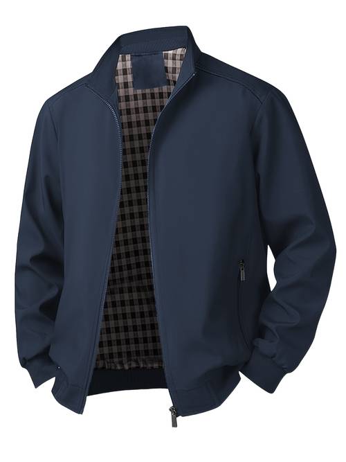 new mens jacket for spring and autumn high end casual sports outerwear