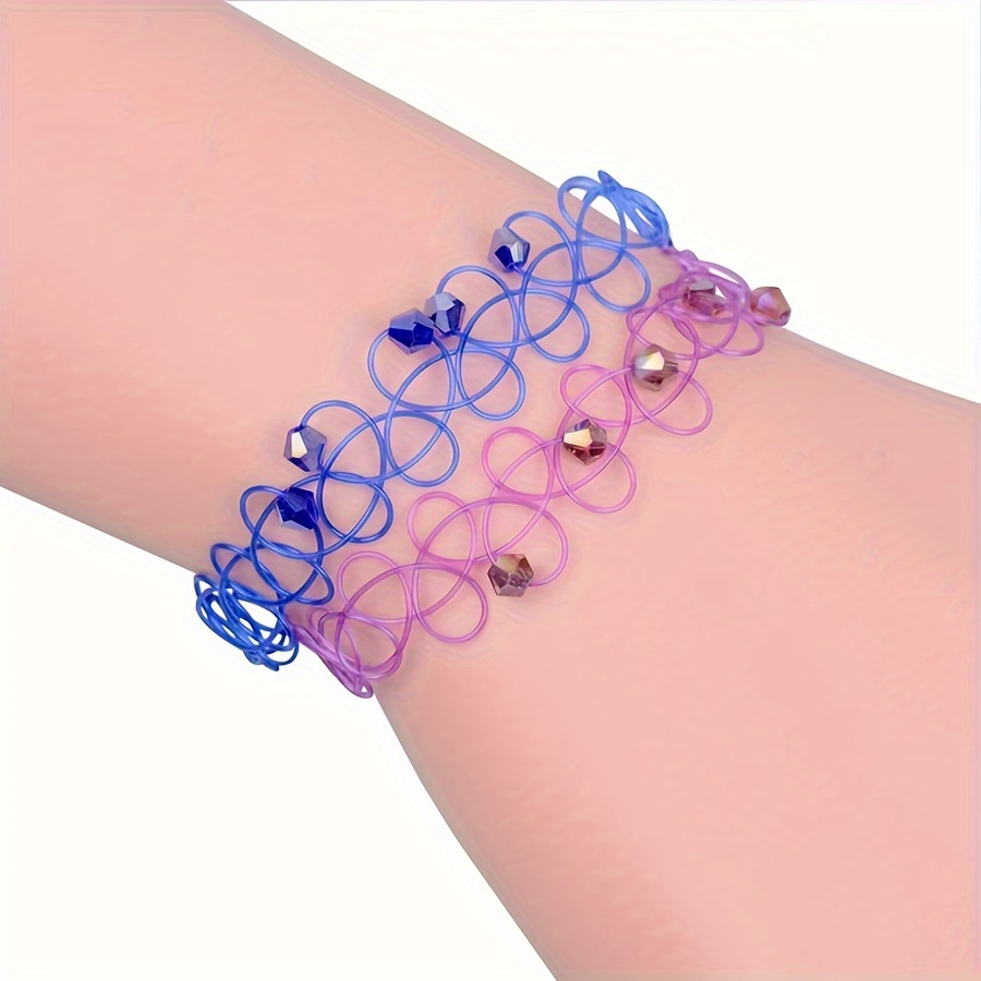 Fish Line Collarbone Necklace Set - 12pcs Colorful Chain Collection