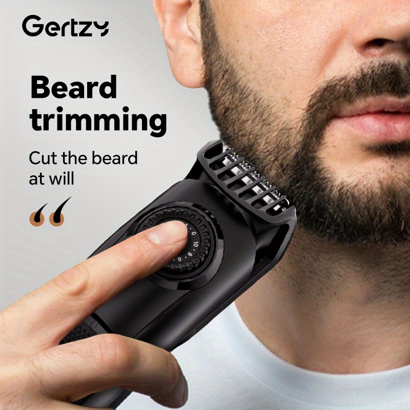 recortadora barba eléctrica recortador cabello hombres Temu El