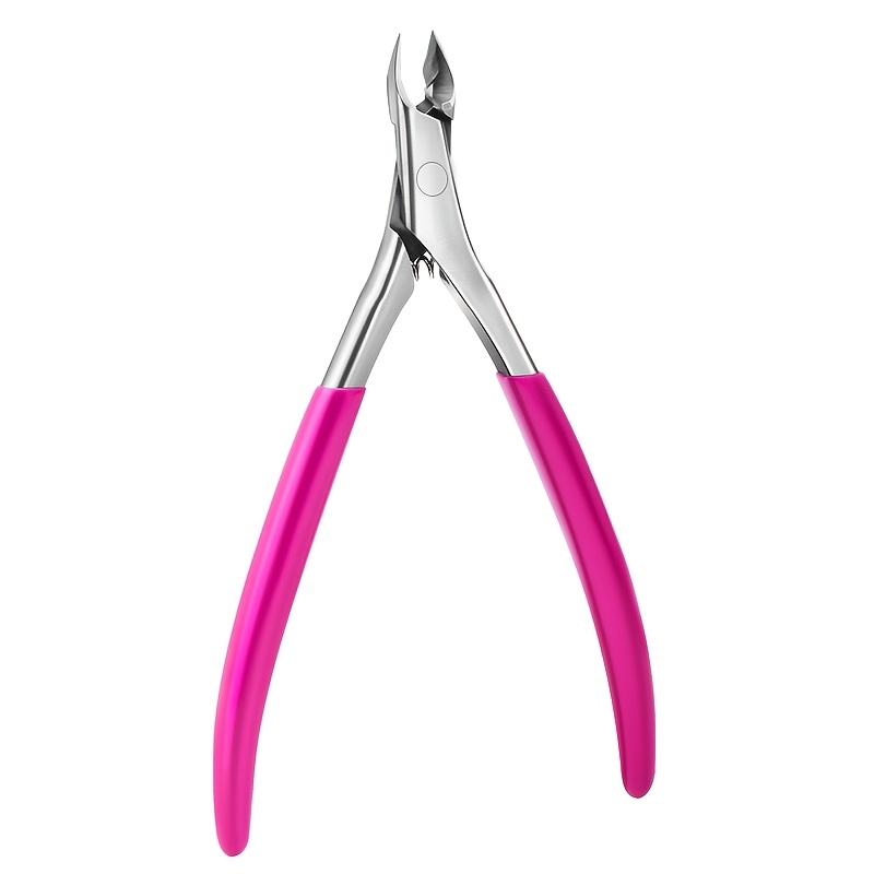 Image of Cuticle Dead Skin Scissors Nail Stainless Steel Nail Remover Nail Clippers With Sharp Pedicure Tools Nail Care Tools Professional Cuticle Trimmer Double Spring For Nail Care Manicure Tools