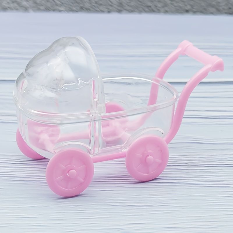 Creative Candy Box Storage Box Simulation Mini Baby Cradle Cart