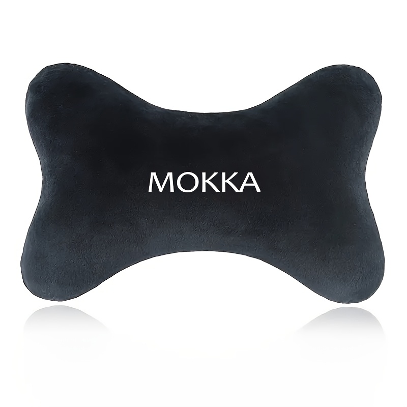 Image of Breathable Neck Pillow Suitable For Mokka Car Seats, Providing Comfortable Neck Support With A Soft Cushion Made Of Plush Material, Enhancing The And Alleviating Fatigue While Driving