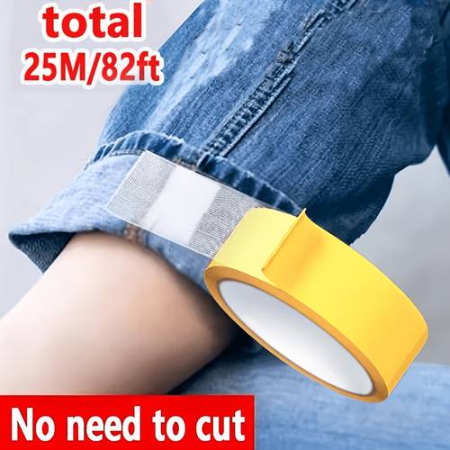 five rolls of fabric based tape in different widths strong yet fabrics easy to clean and cut to any size practical fabric patches ideal for adjusting trouser securing carpets and repairing
