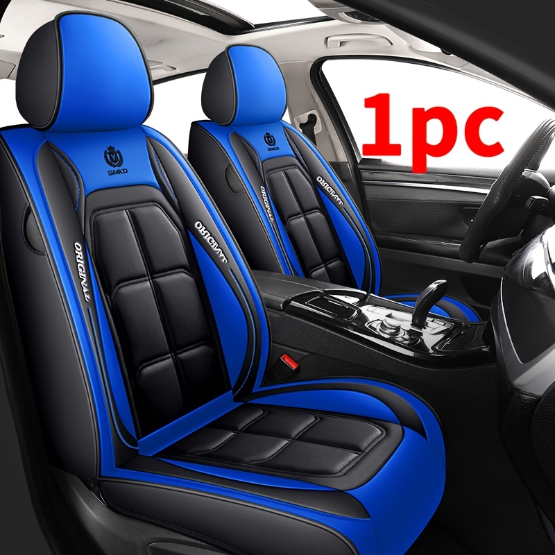 item picture 1pc   driver seat cushion premium faux leather car supplies faux leather car seat cover fits most cars sedans suvs pickups wear resistant dirt resistant universal for   car interior