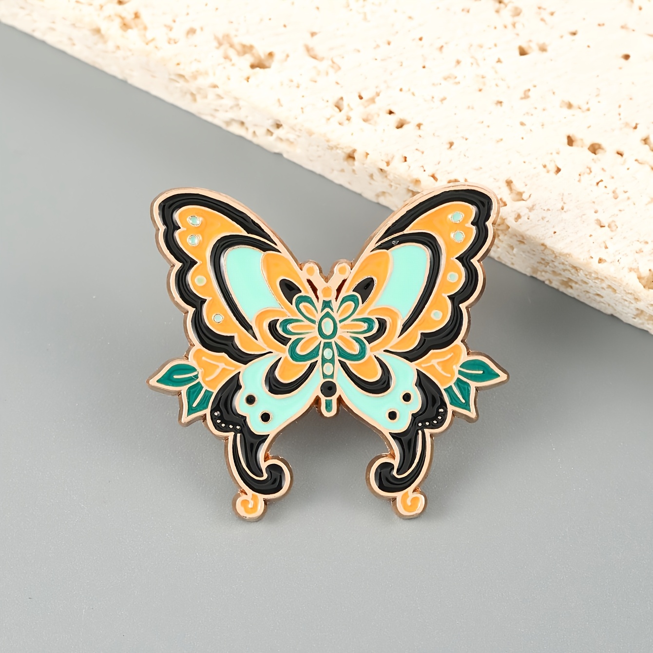TEMU Enamel Pin Fashion Decorative Pins Ornaments Lapel Bag Badges Gifts