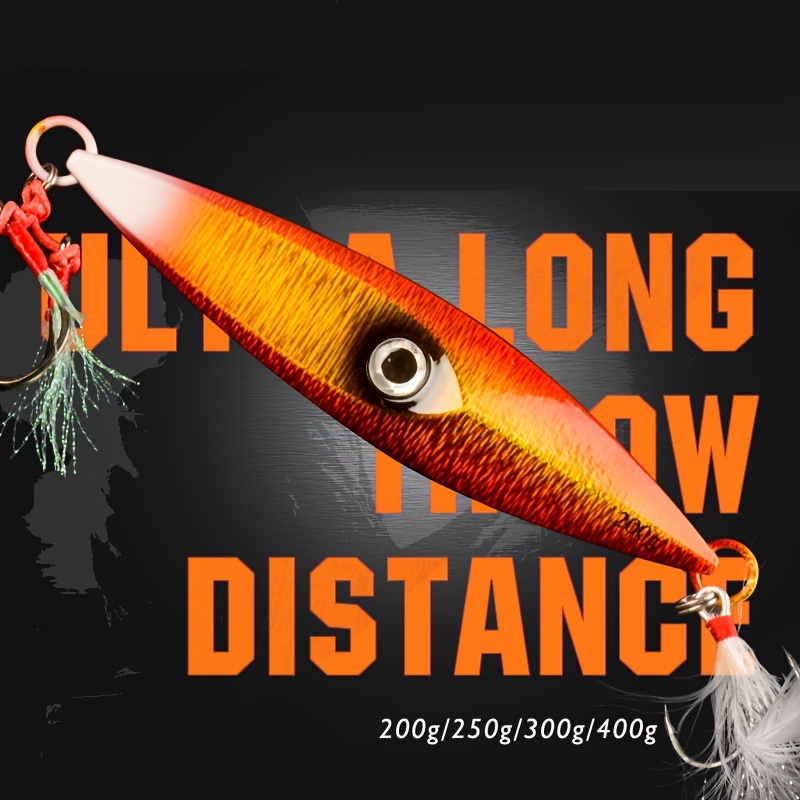 Slow Pitch Jig Saltwater Jigging Lure Vertical Fishing Lure - Temu