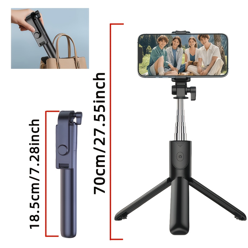 Pau de Selfie de 27 polegadas com Tripé 3