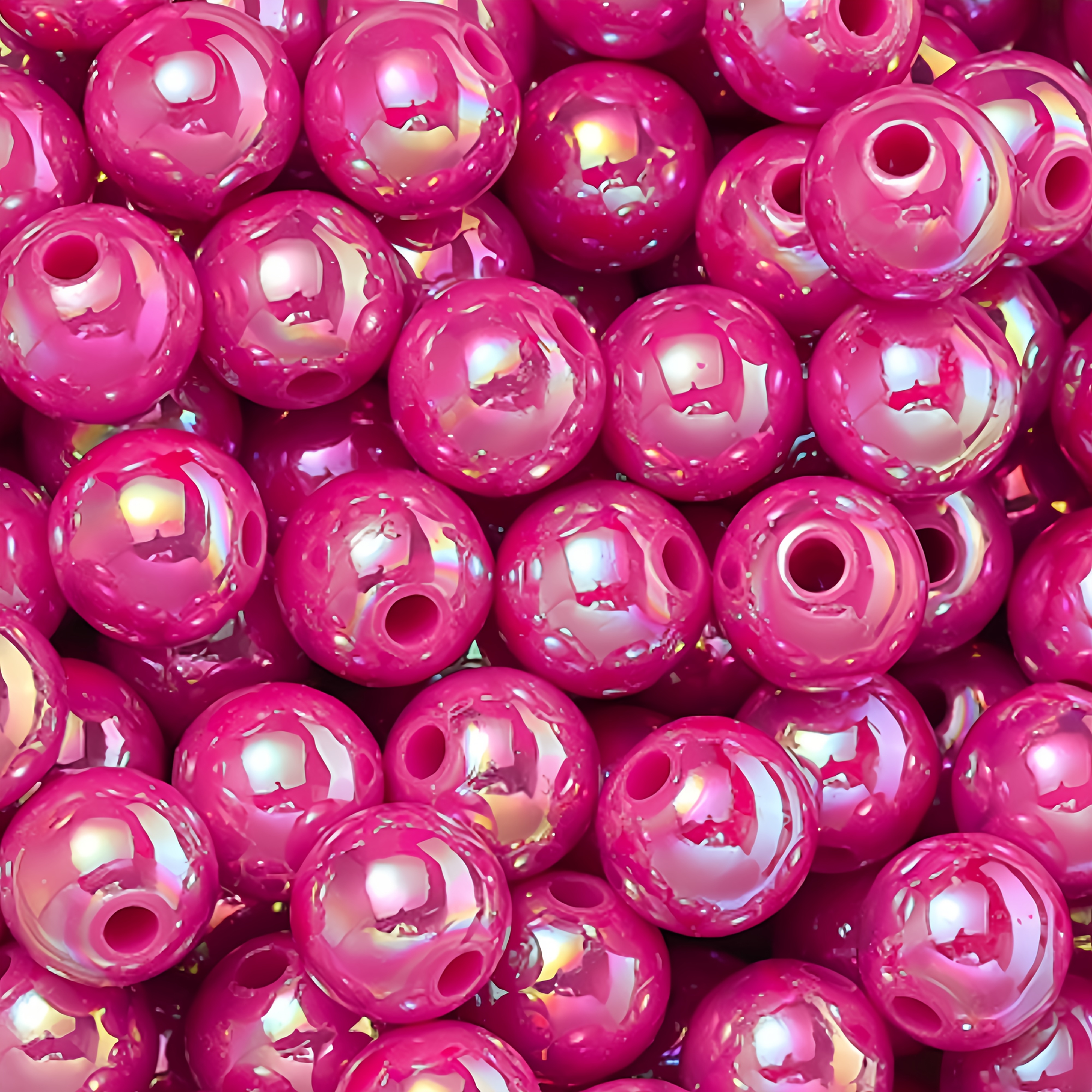 TEMU Perline rivestite a da 8 mm, 200 pezzi, disponibili in colori casuali e singoli. Utilizzabili per aggiunte come braccialetti e collane