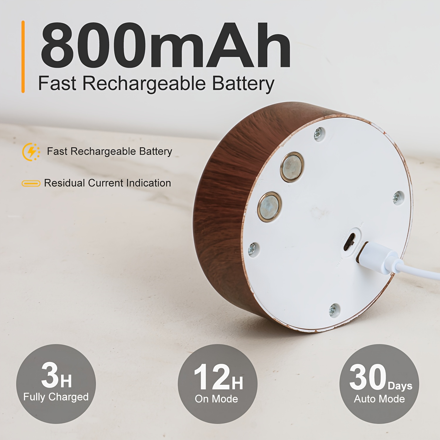 LED Smart Light with Motion Sensor and USB Charging