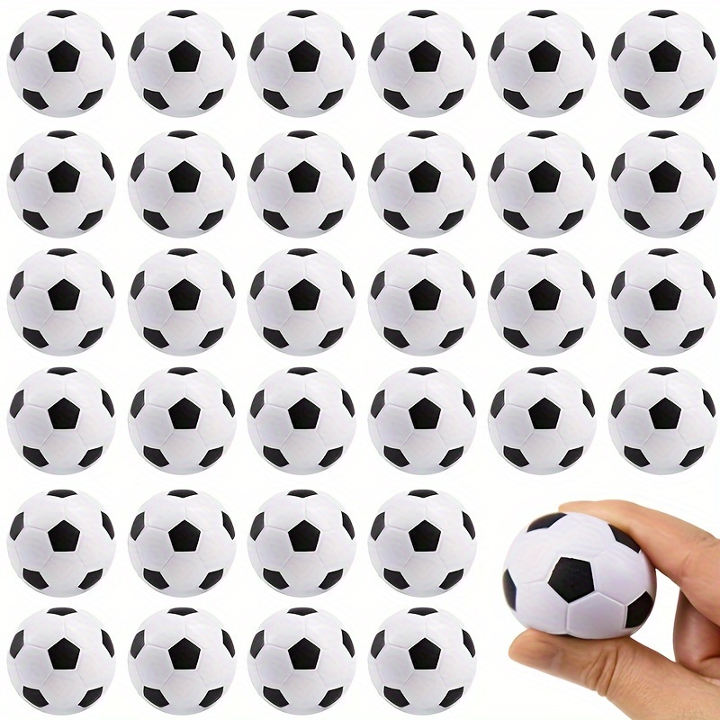 

10pcs Mini Soccer Bouncy Ball Sports Theme Birthday Party Favors Rubber Squeeze Football Gift Goodie Bag Pinata Filler