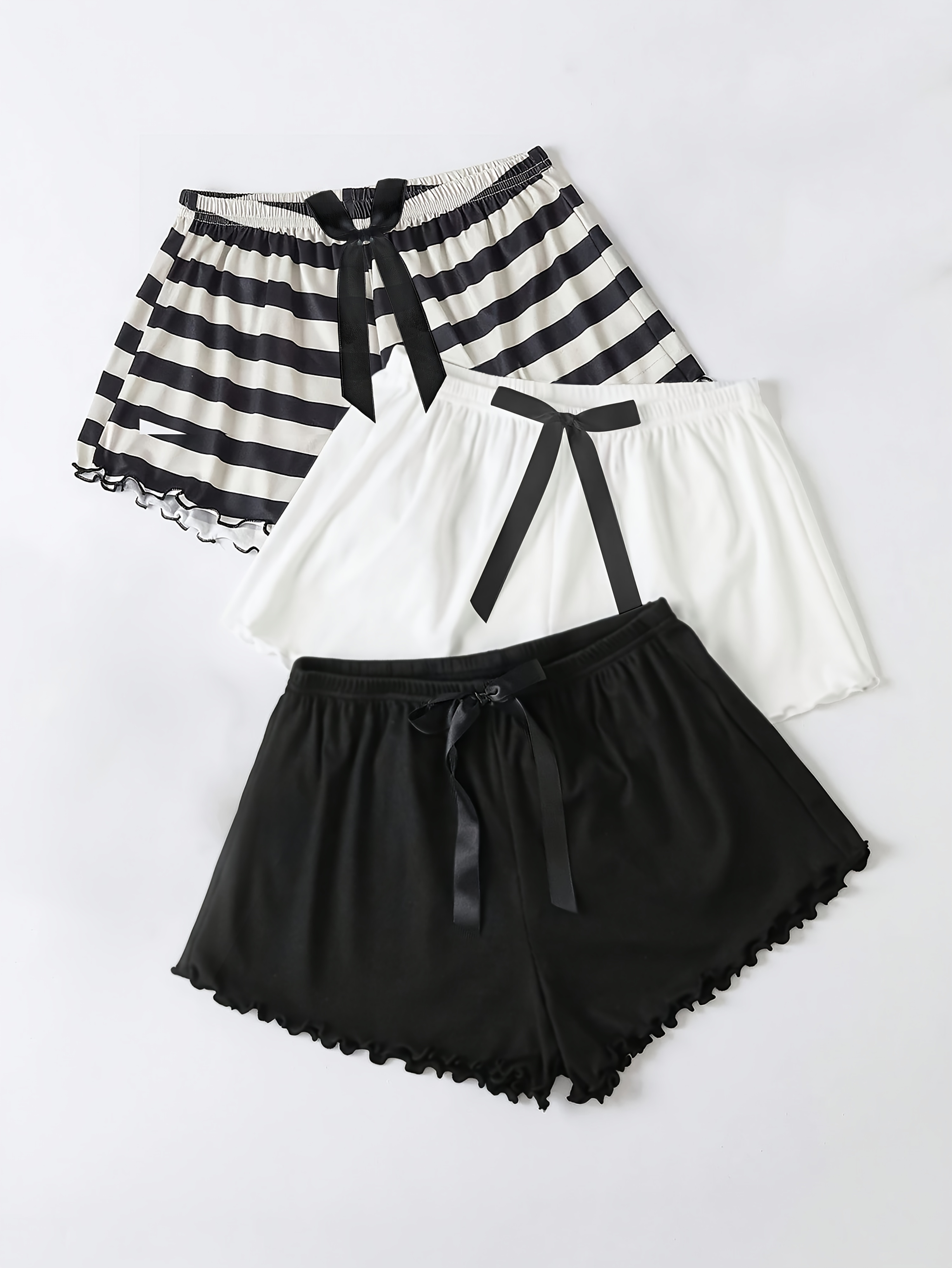 womens three piece black white - Temu