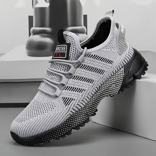 item picture breathable mens athletic shoes lightweight non slip sneakers for running walking and training