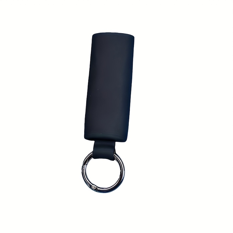 For J6 Lighters Silicone Lighter Holder With Spring Clip & Keychain - Snap-fit Case, Cover Compatible For J6 Refillable/disposable Lighter