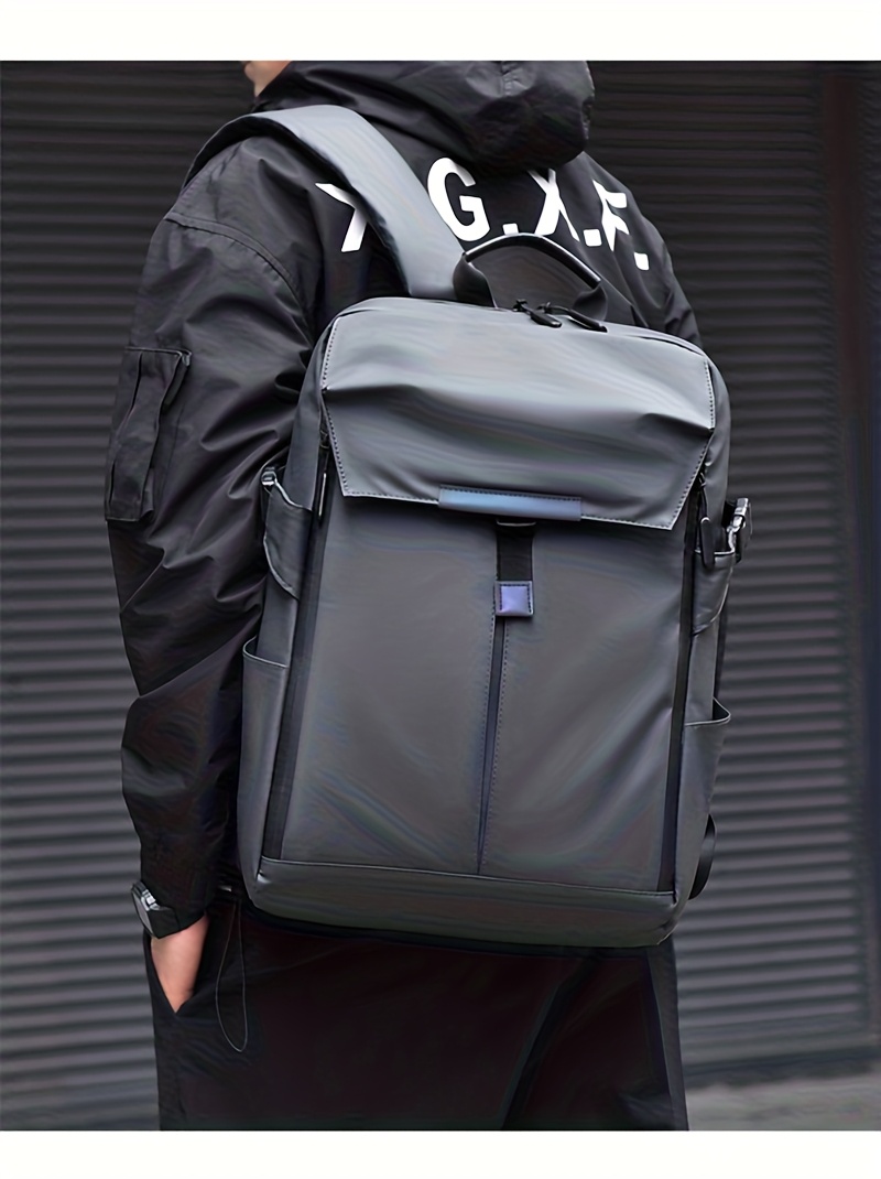 Large Capacity Casual Travel Laptop Bag, Multifunctional Men's Backpack, High-End Business Work Commuter Backpack, Basketball Bag