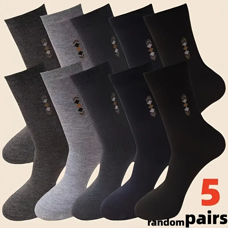 sweat resistant dress socks Men's Merino Wool Moisture-Wicking Sport the casual Bauvale Men's Boy's 5 Pairs