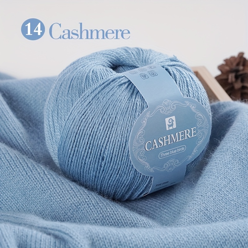 Image of 6pcs Set, Cashmere Thread, Anti-pilling, Total Weight 300g, For Knitting And Crochet, Hand Knitting Yarn, Knitting Sweaters, Jackets, Shawls, Scarves, Hats And Other Spring And Winter Clothing Items