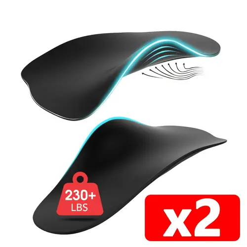 2pairs arch support insoles support 3 4 length shoe inserts strong arch supports shoe insole comfy thin massage flexible insoles for women men