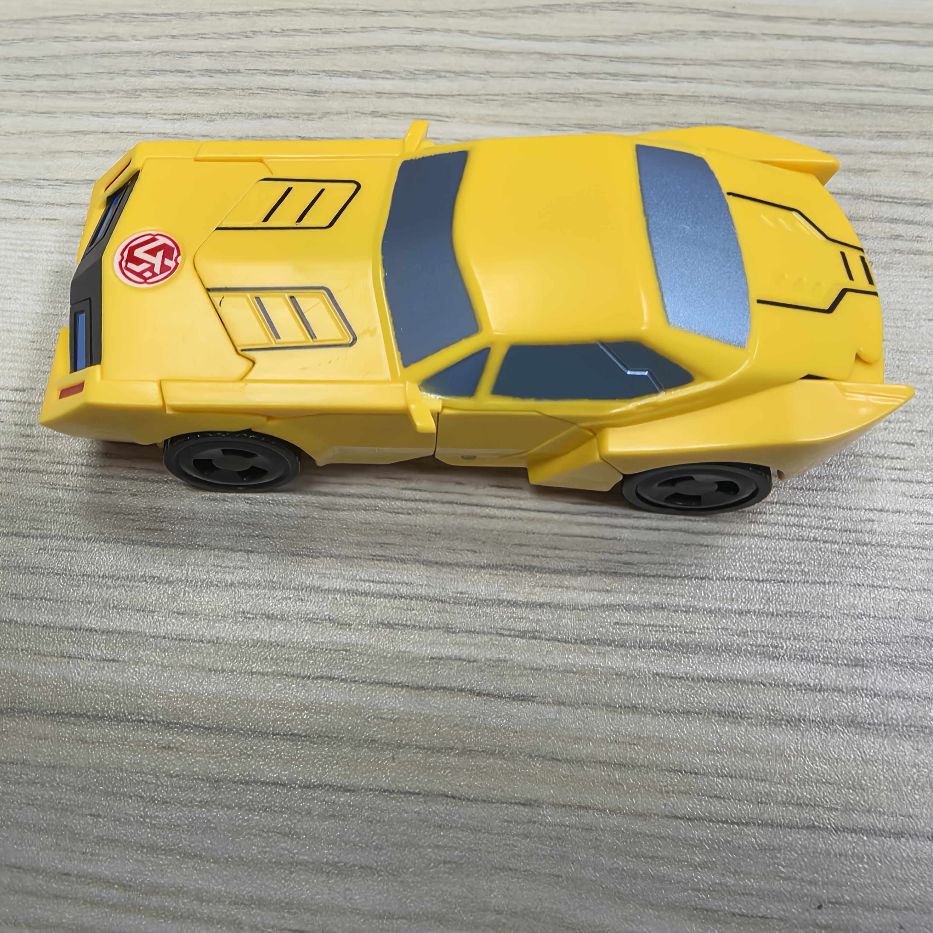 Transformers: Bumblebee Action Figure with Movable Joints & Push-Pull Wheels - Highly Poseable Collectible Toy, Detailed Movie Character Design, Ideal Christmas/Halloween Gift for Fans, Collectible Toy, Detailed Craftsmanship