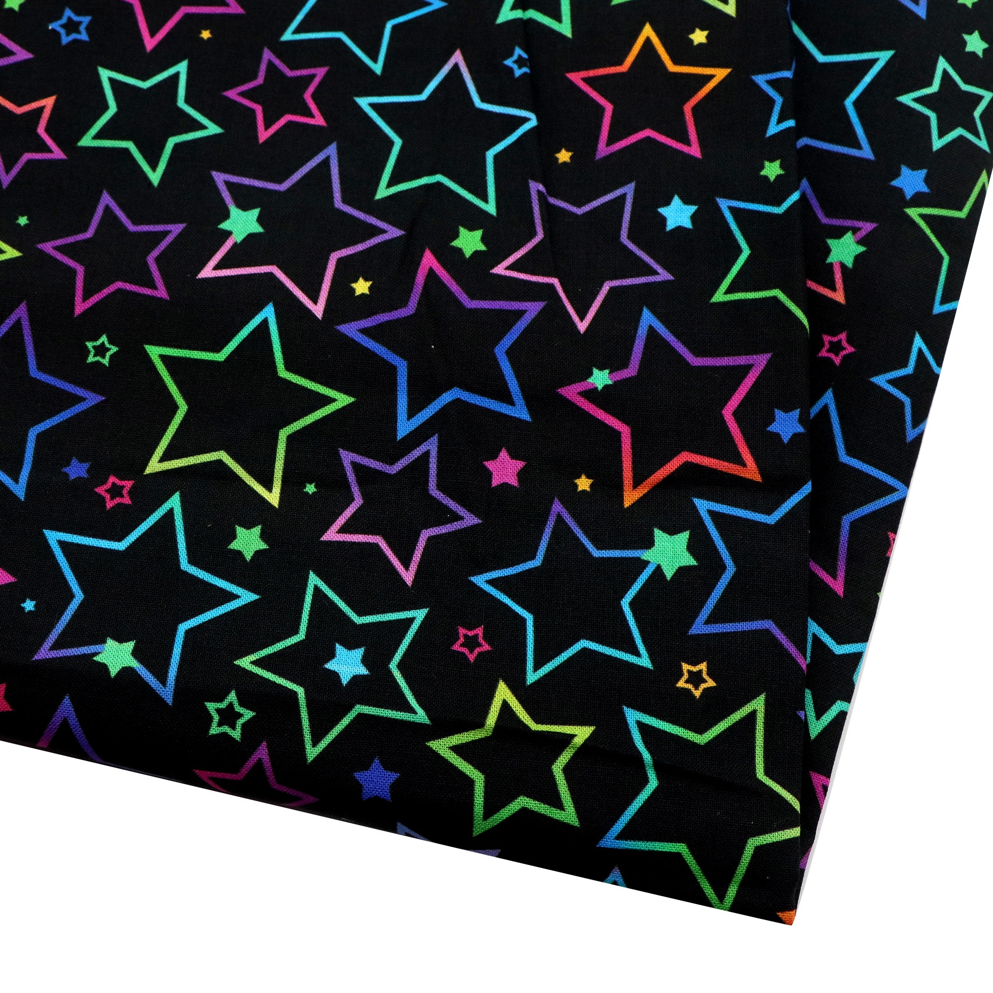 Image of 1pc Of Vibrant Cotton Fabric Featuring A Glossy In Series, Measuring 57x19.68 Inches (145x50 Cm), Made From 100% Cotton, Perfect For Crafts