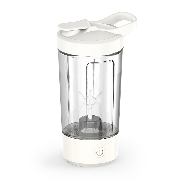 Image of Rechargeable Automatic Mixing Cup, 400ml Leak Proof Electric Mixing Bottle, Food Grade Material, Usb Fast Charging, Long-lasting Battery, Very Suitable For Coffee, Milk Tea, Protein Powder, Gym