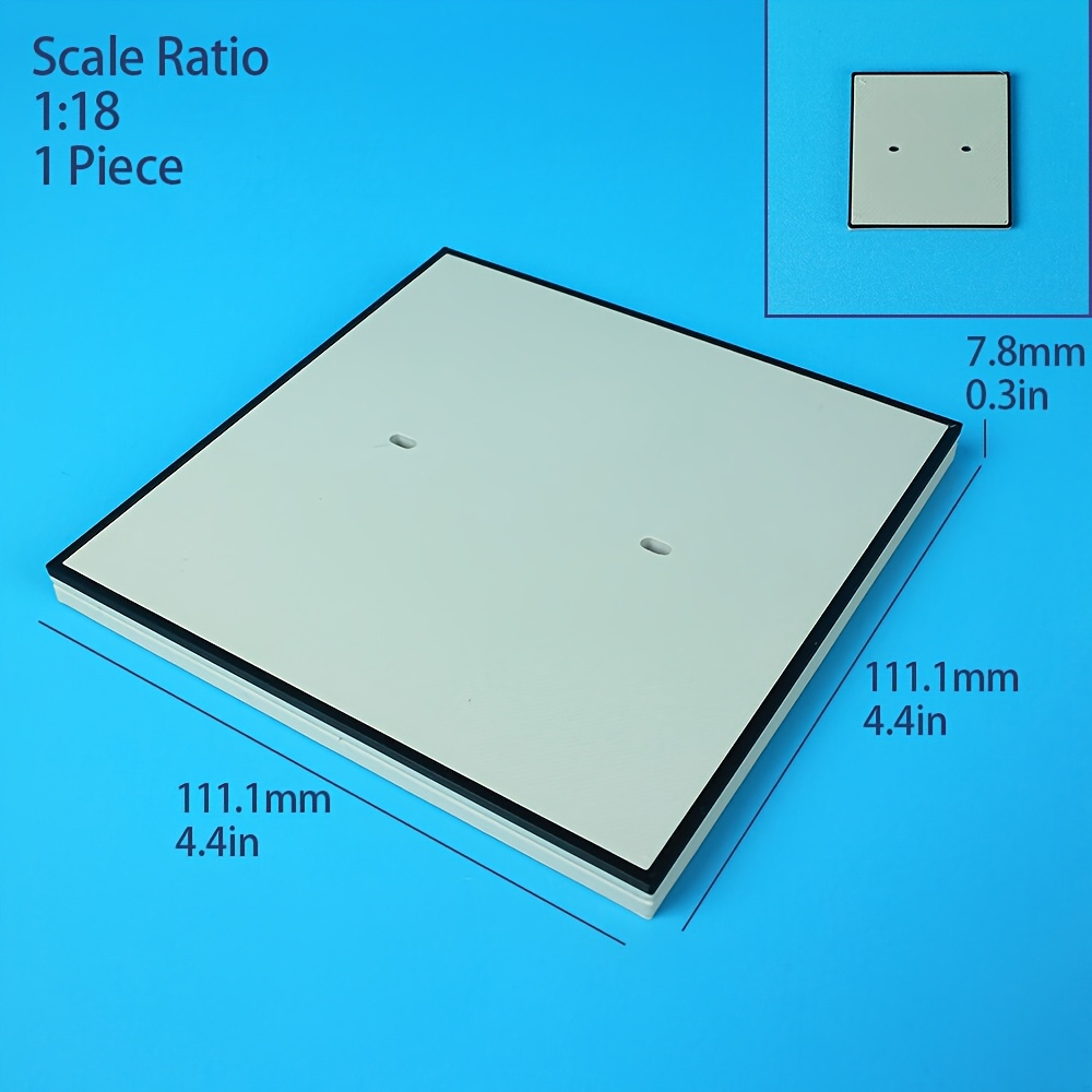 Plastic Industrial Floor Plate Model