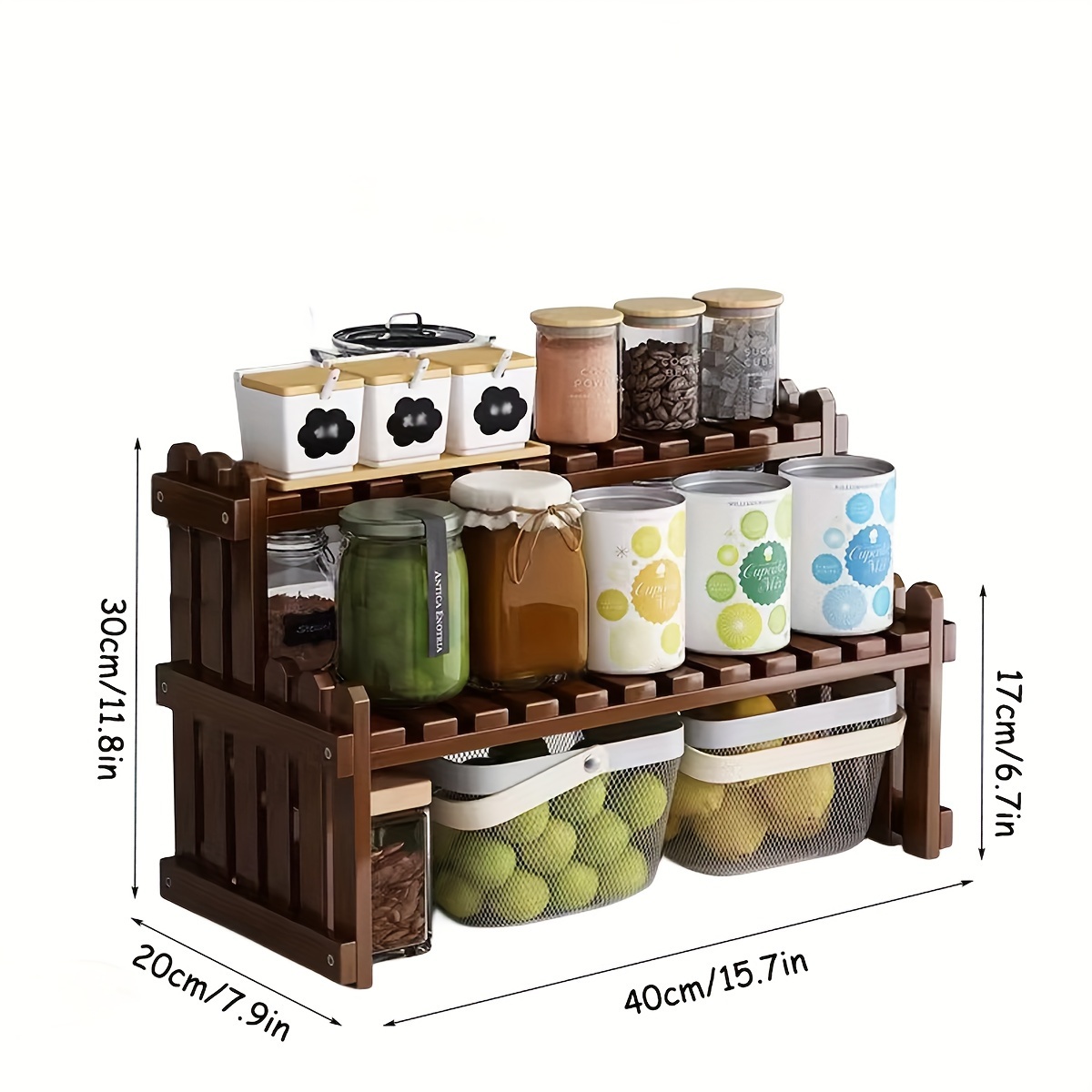 Spice Rack Countertop Multi layer Spice Jars Storage Holder Temu