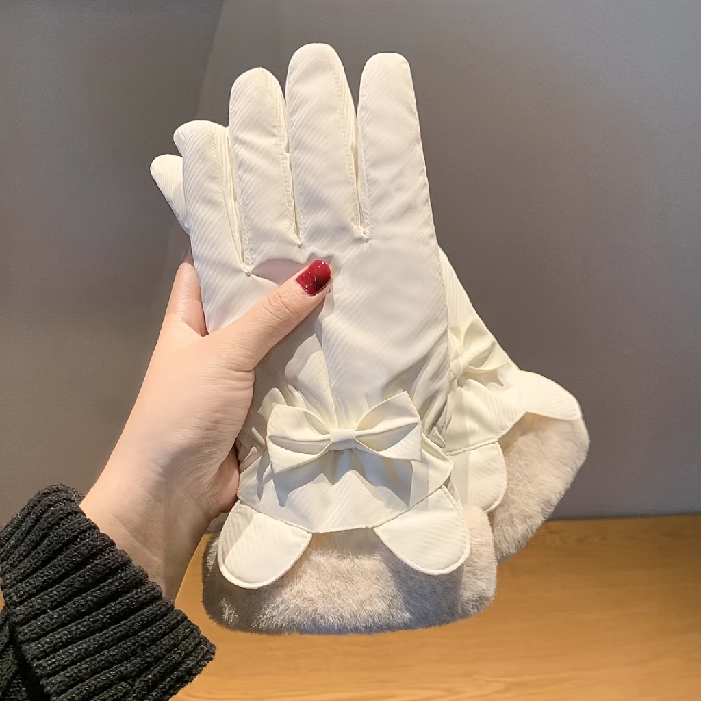 

Women's Touchscreen Gloves - , & Bow For And Cycling