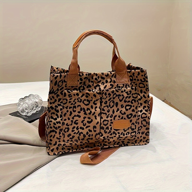 

Women' Shoulder Bag, Daily Handbag, Leopard Print Crossbody Purse