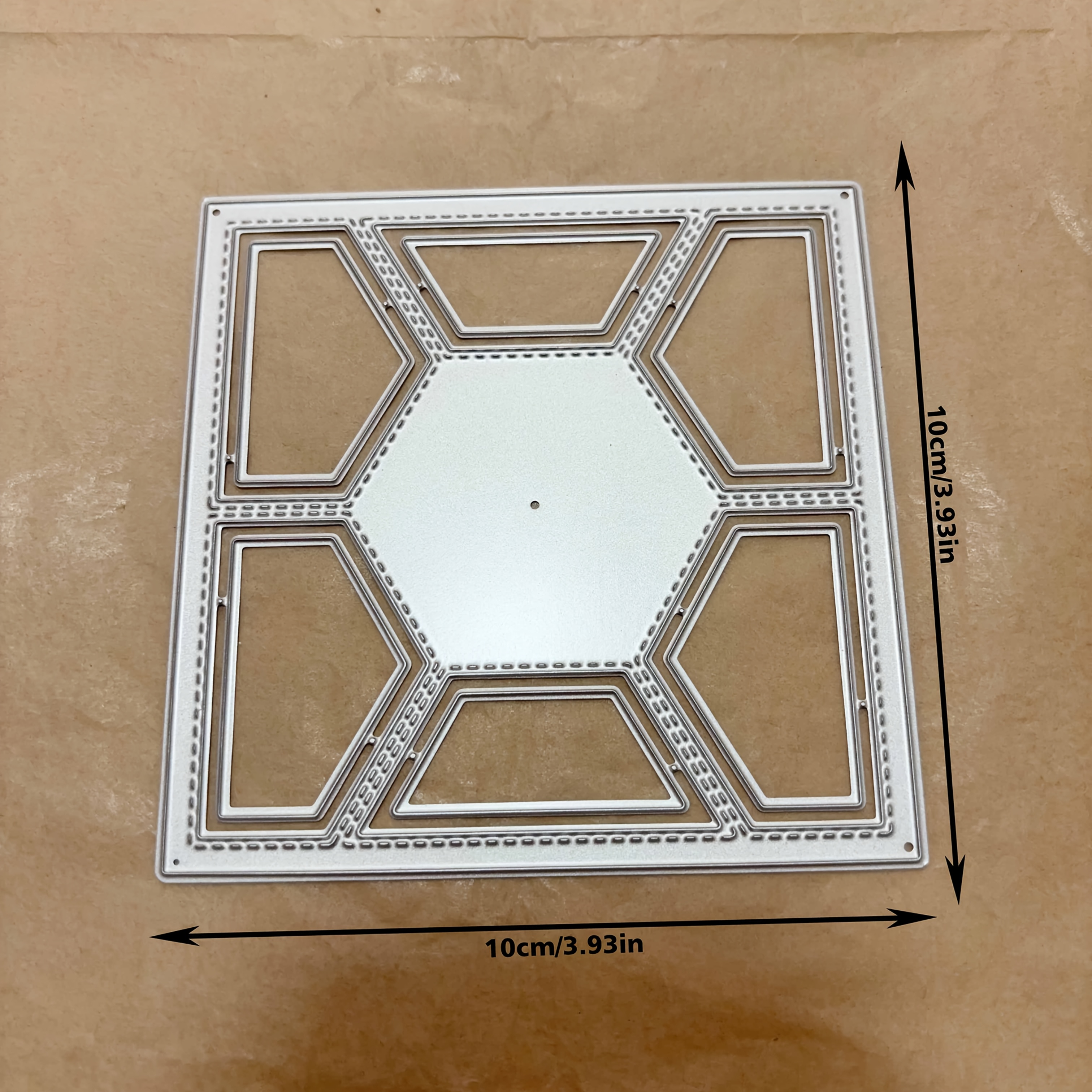 Album Background Frame Metal Cutting Die, Border Design, Diy Scrapbooking, Greeting Card, Home Decoration, Holiday Craft Tool.