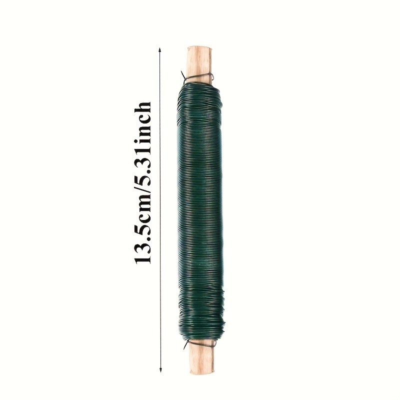 TEMU 1 Rotolo di da Giardinaggio Resistente | Acciaio al Carbonio Antiruggine e Impermeabile, 3500Cm/1377.95 Pollici, per Fare Ghirlande, Decorazioni