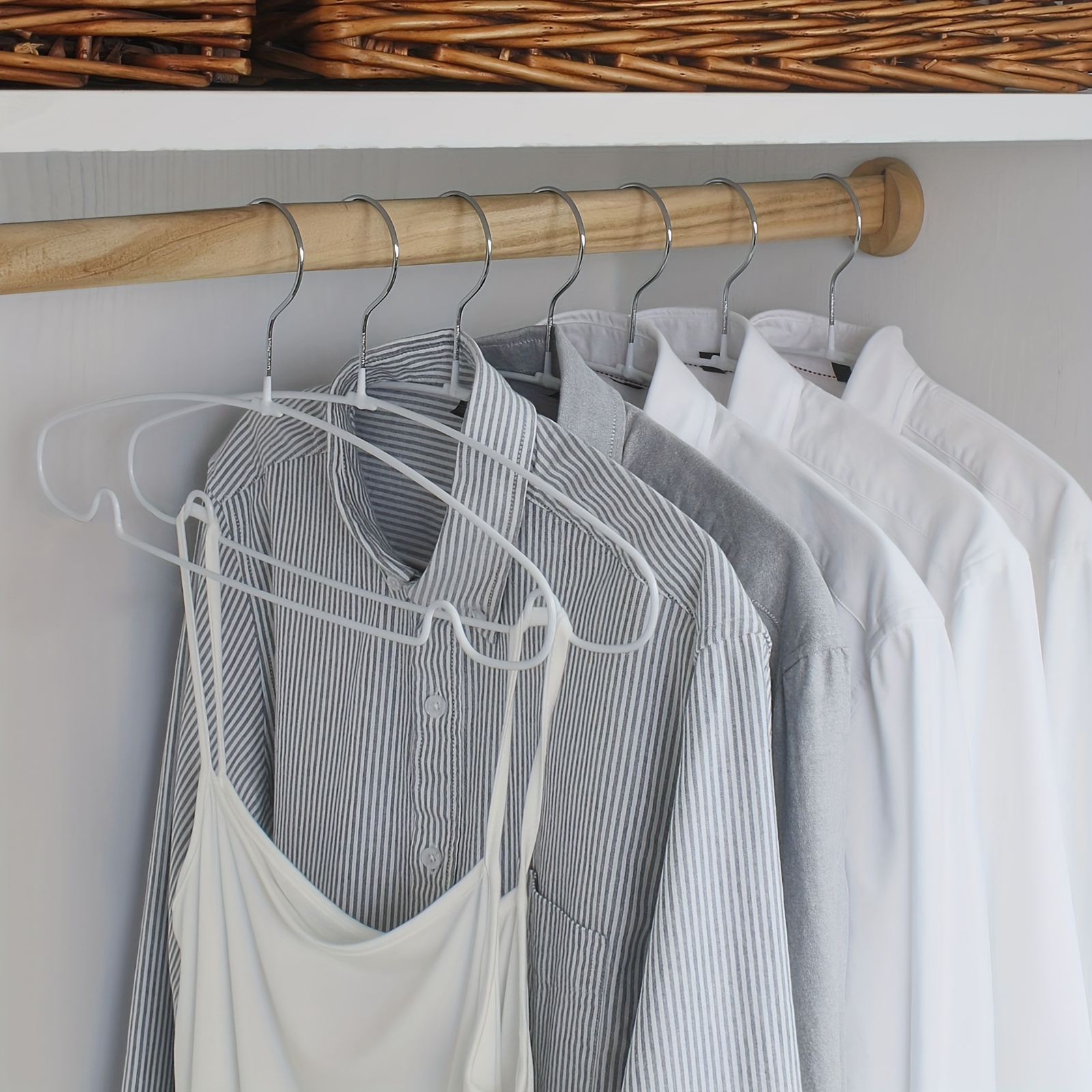 Heavy Duty Coat Hanger Bathroom Clothes