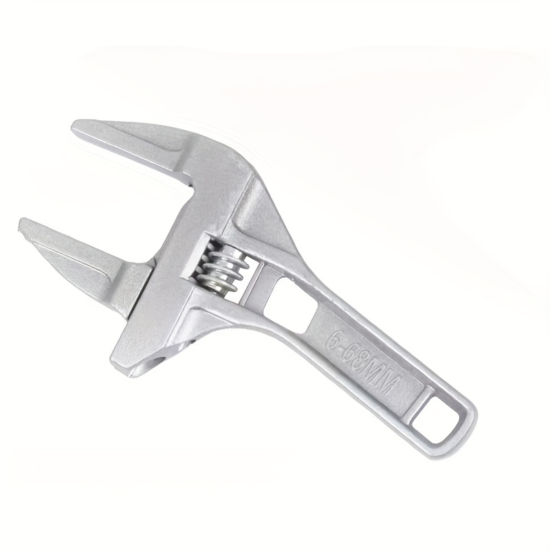 E-shop Langlebiger Aluminium Mini-Verstellbarer Schraubenschlüssel - Starke Klemmung, Große Öffnung 6-68mm, Multifunktionales