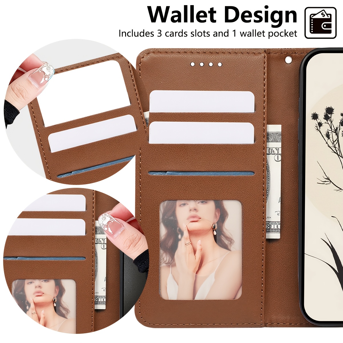 TEMU Phone Case - [suitable For Wallet Case] For Galaxy A04 4g/a05/a05s/a06 4g/a06 5g/a07/a13 5g/a04s/a14/a15/a16/a17 Flip Wallet Phone Case,