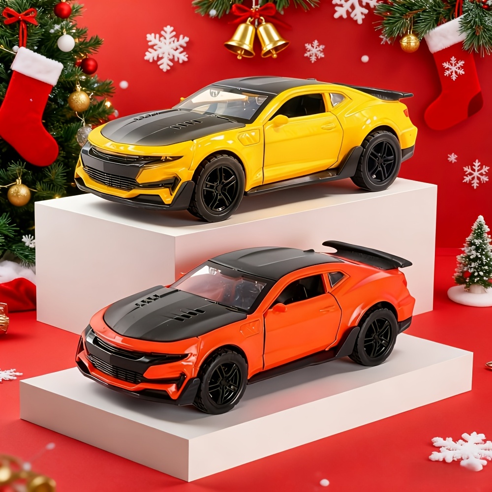 imagen del artículo coche de juguete fundido a presión de aleación,   de   de aleación con retroceso,   muy bonitos ( , verde, naranja),   del coche se puede abrir,   como decoración para el hogar, adornos para  , juguetes,   para niños y niñas, regalos de  ,   2025