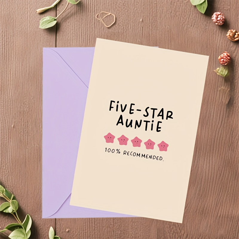 1pc Birthday Card With Envelope - Humorous Cartoon Design, Gift, Birthday, Birthday Party Supplies