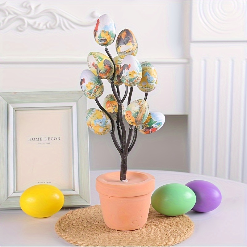 Easter Egg Cuttings Artificial Wreath Easter Egg Tree - Temu Australia