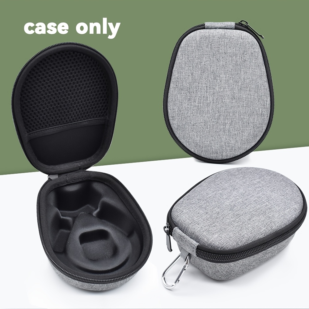 TEMU Bone Conduction Headphones Case, Wireless Wireless Earbuds Storage Bag With Carrying Strap, Protective Hard Eva Bag For / Sport Earphones,