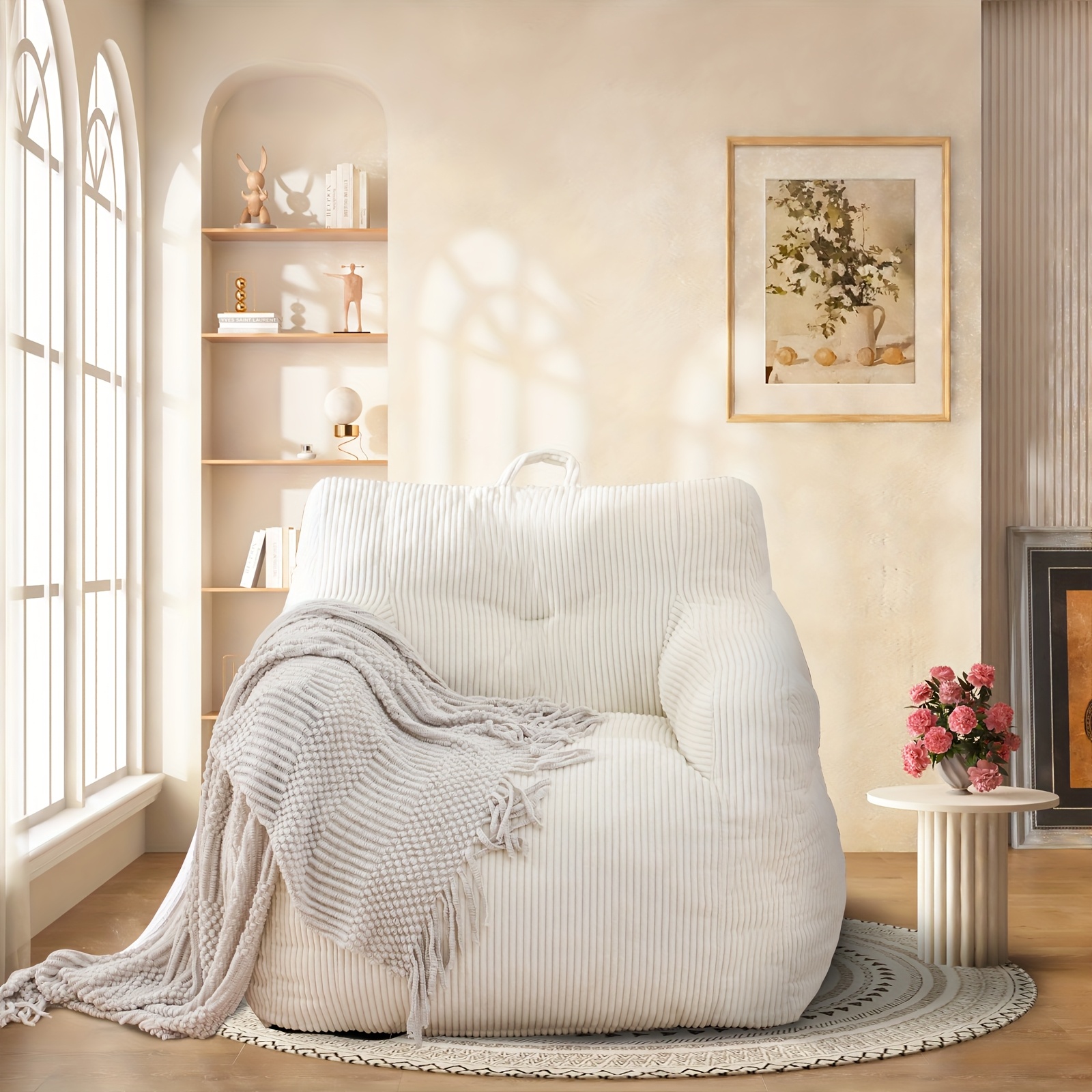 Bean Bag Pottery Barn Chaise Lounge Indoor Bean Bag Green Sold On