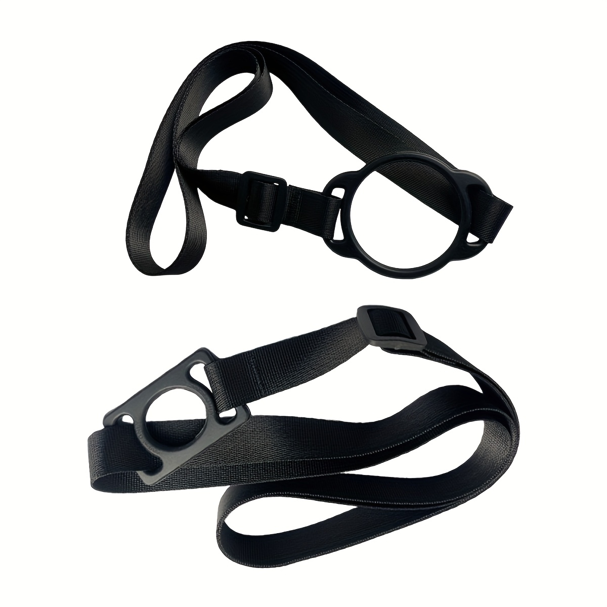 Image of 2pcs Water Bottle Carriers With 1pc Wide Mouth And 1pc Narrow Mouth Portable Water Bottle Straps For Hiking Sports Fashion Functional Design Tumble Straps