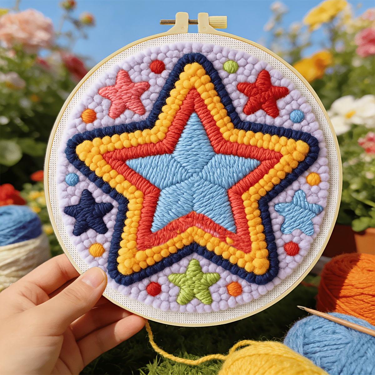Punch Needle Embroidery Kit for Beginners