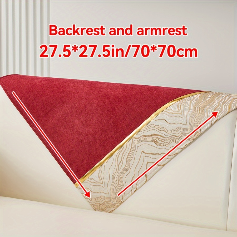 TEMU 1pc Of A Chic Sofa Cover, A Favorite For Pets, Suitable For With A Non-slip Design, Protecting Furniture In The Bedroom, Office, And Living Room